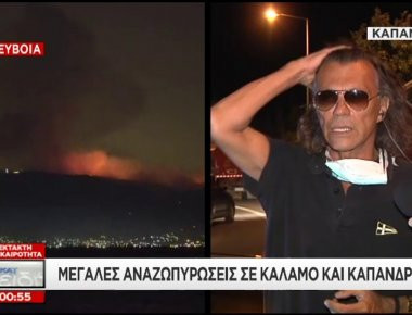 Ηλ. Ψινάκης: «Γράφονται πολλές μπούρδες για το που ήμουν όταν έκαιγε η φωτιά» (φωτό, βίντεο)